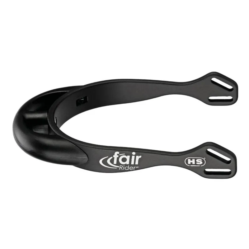 Sprenger fairRider Thick-Ended Spurs - Black/Black