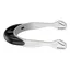 Sprenger fairRider Thick-Ended Spurs - Black/Silver