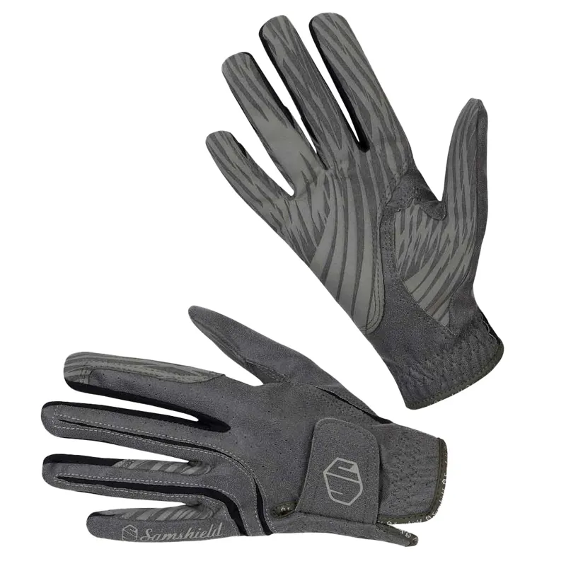 Samshield V-Skin Riding Gloves - Gray
