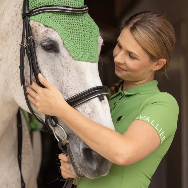 Covalliero Women's Polo Shirt - Green-2