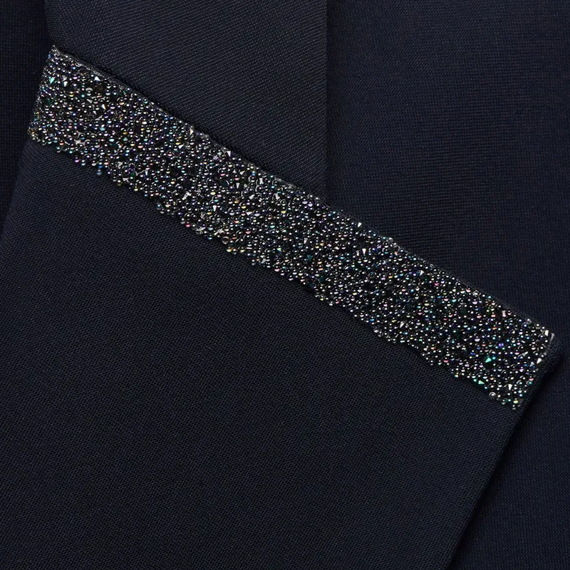 Samshield Victorine Crystal Womens Show Coat - Navy-5