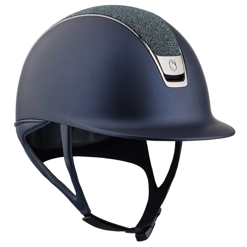 Samshield Shadowmatt 2.0 Crystal Fabric Top Helmet - Blue/Ocean