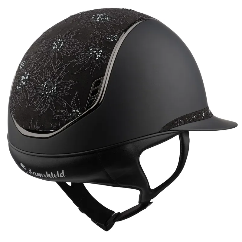 Samshield Miss Shield Shadowmatt 2.0 Spring Flowers Helmet - Black-1