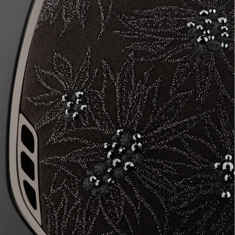 Samshield Miss Shield Shadowmatt 2.0 Spring Flowers Helmet - Black-2