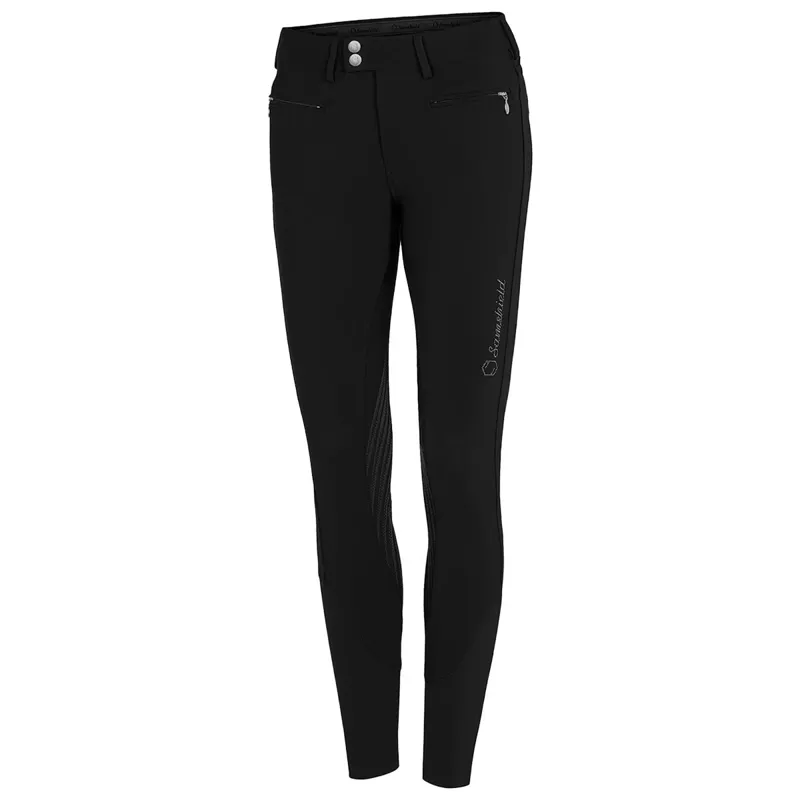 Samshield Adele Knee Grip Womens Breeches - Black