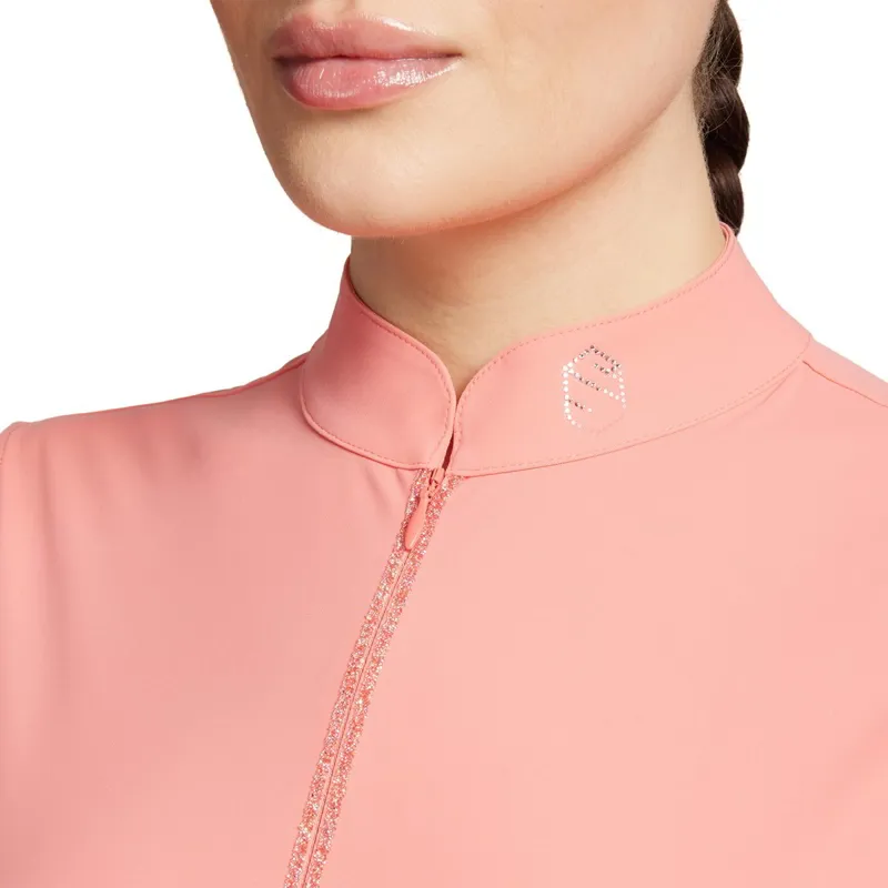 Samshield Bruna Short Sleeve Women's Polo Shirt - Pomelo-2