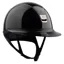 Samshield Miss Shield ShadowGlossy 2.0 Standard Riding Helmet - Black