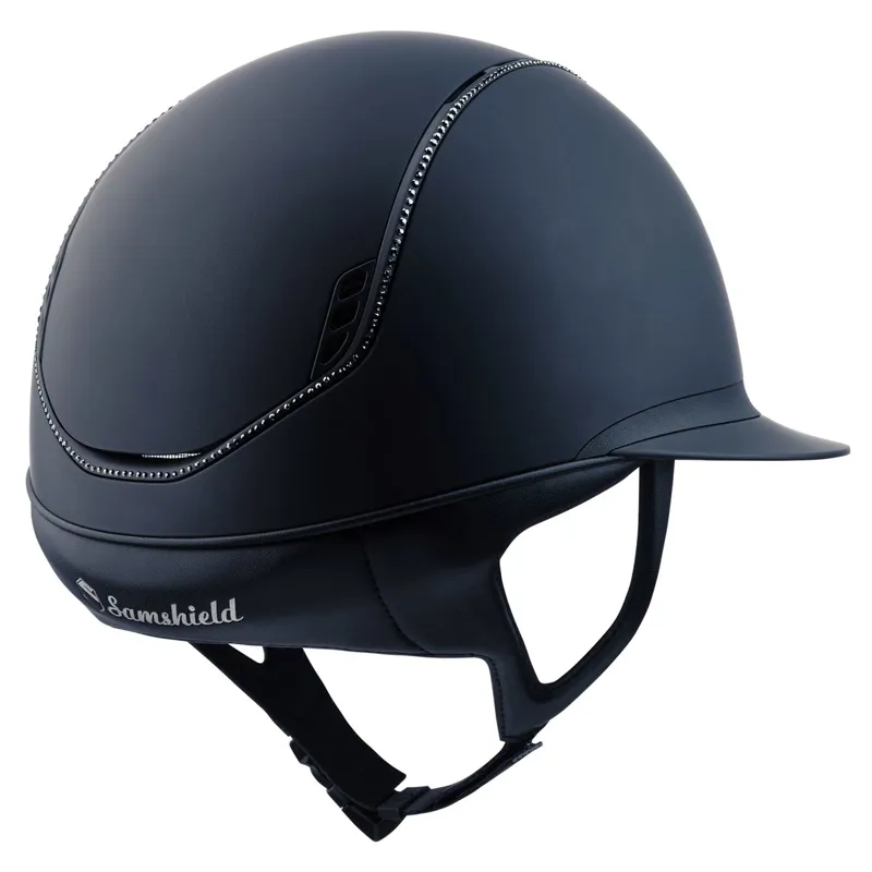 Samshield Miss Shield Shadowmatt 2.0 300 Crystal Helmet Matt Blue-1