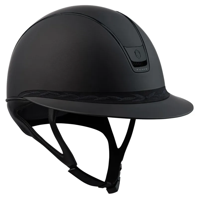 Samshield Miss Shield Shadowmatt 2.0 Flower Embroidery Helmet - Black
