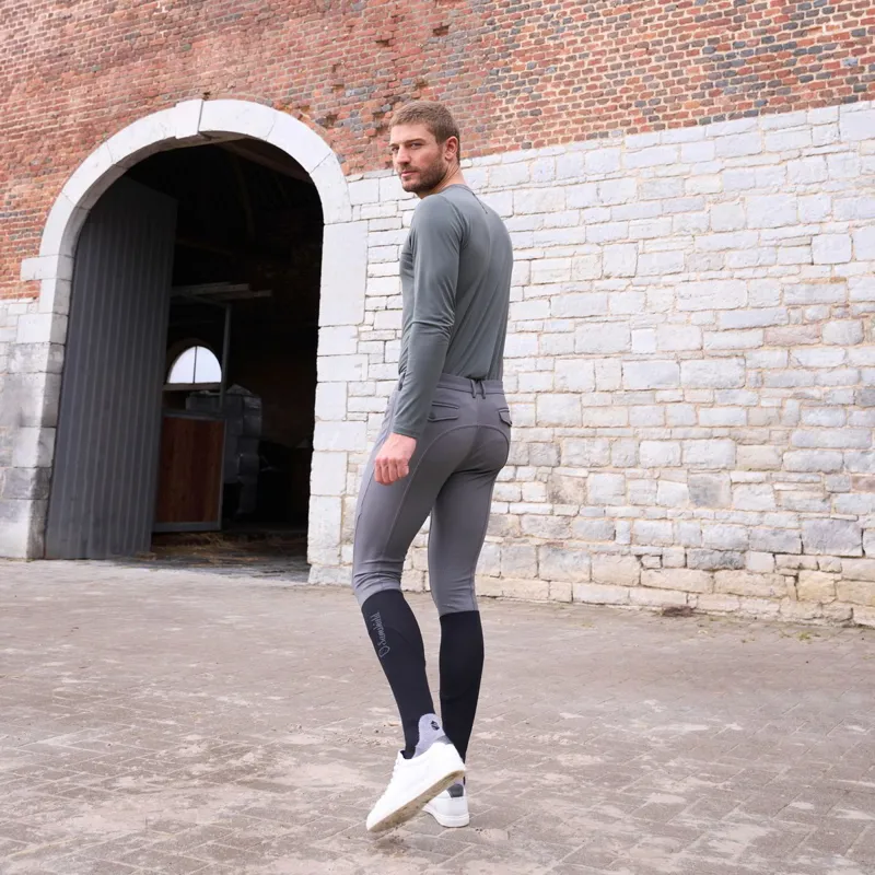 Samshield Niels Carbon Long Sleeve Men's Tee - Dark Forest-5
