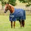 Amigo Ripstop 900D Standard Neck 0g Turnout Sheet - Navy/Titanium Grey