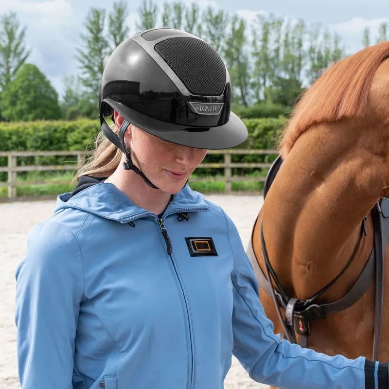 KASK Star Lady Pure Shine Riding Helmet - Black-1