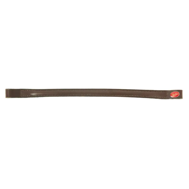 Stephens Raised Padded Browband - Chestnut-1