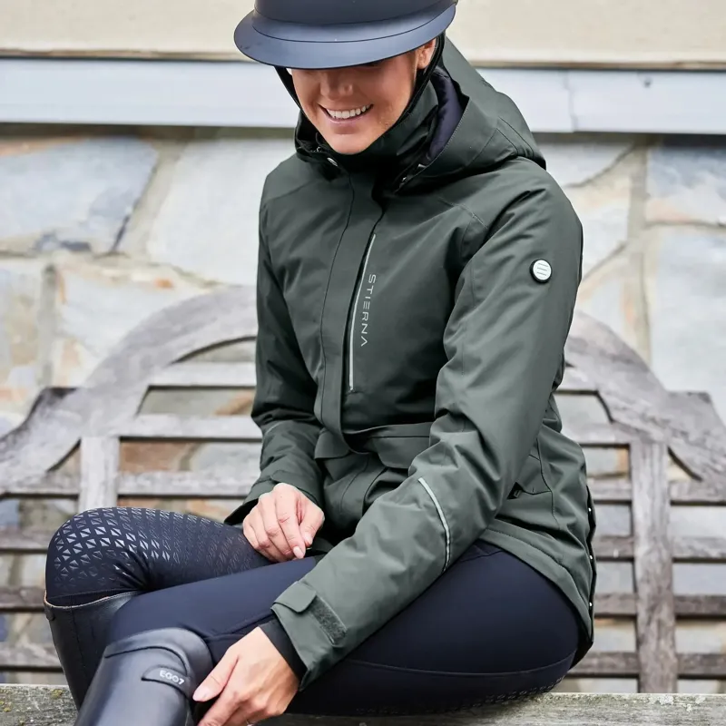 Stierna Stella Winter Womens Waterproof Jacket - Ivy-3