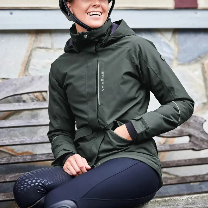Stierna Stella Winter Womens Waterproof Jacket - Ivy-4