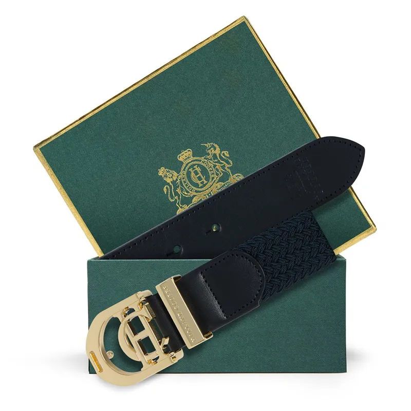 Holland Cooper Stirrup Heritage Belt - Ink Navy-2