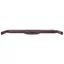Equiline BB0418 Shaped Browband with Stitching - Brown