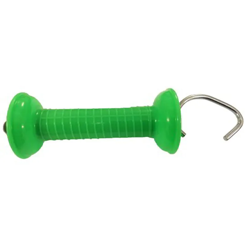 Stockshop Electric Fence Hook Gate Handle - Neon Green-1