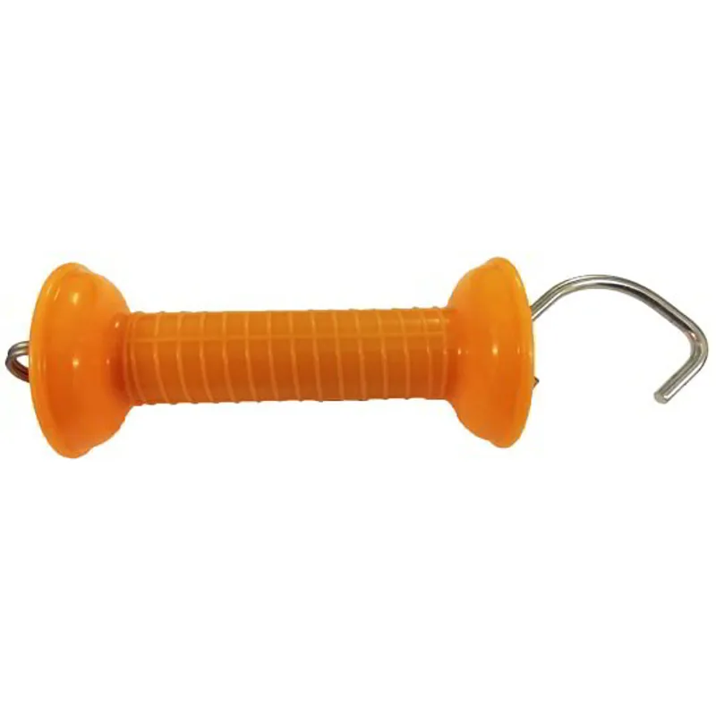 Stockshop Electric Fence Hook Gate Handle - Neon Orange-1