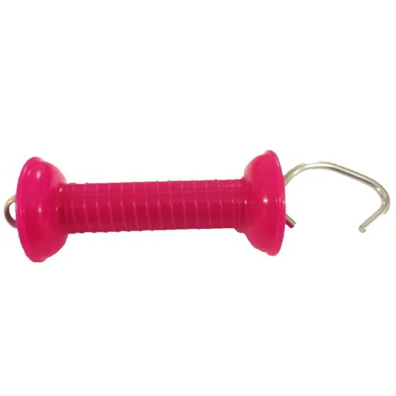 Stockshop Electric Fence Hook Gate Handle - Neon Pink-1