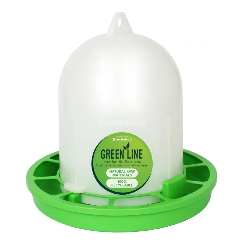 Stockshop Green Line Poultry Feeder - 1kg-1