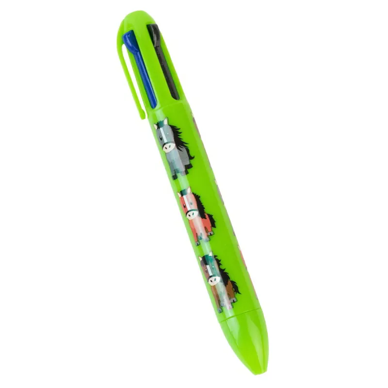 Strawberry Design Pony Club 4 Color Pen