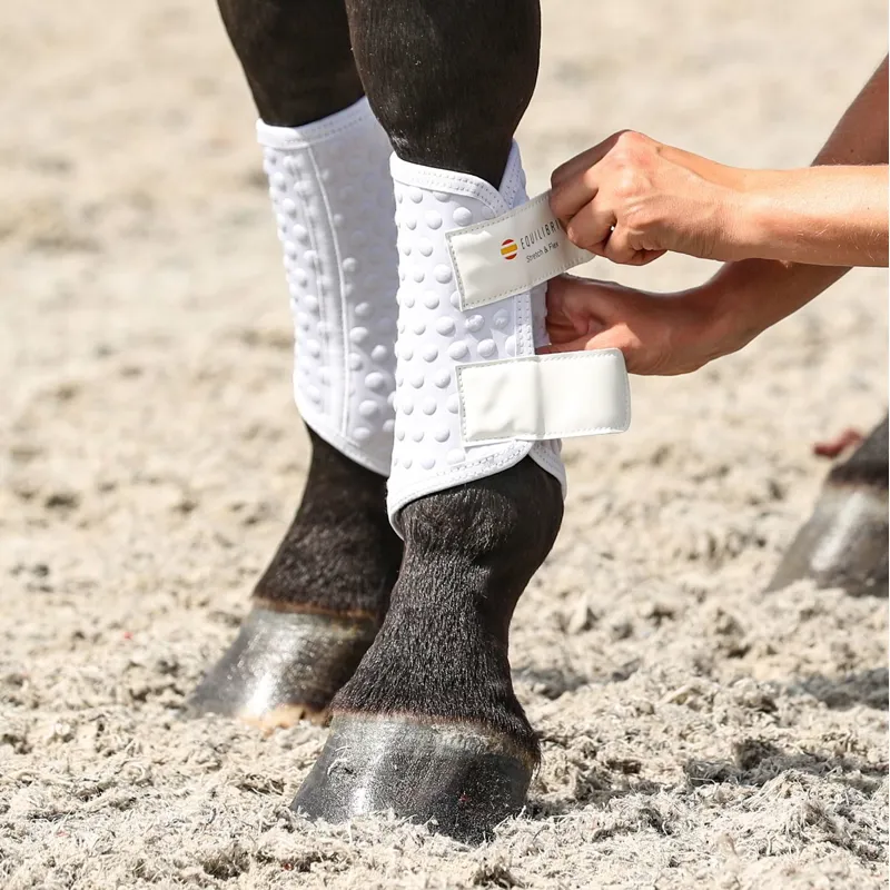 Equilibrium Stretch and Flex Flatwork Wraps - White-6