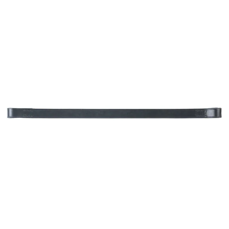 STS Plain Leather Browband - Black