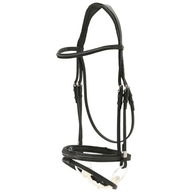 Stubben Sligo Slide/Lock Combined Flash 2705 Bridle - Black