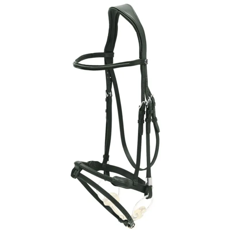 Stubben Sligo Slide/Lock Combined Flash 2705 Bridle - Black-1