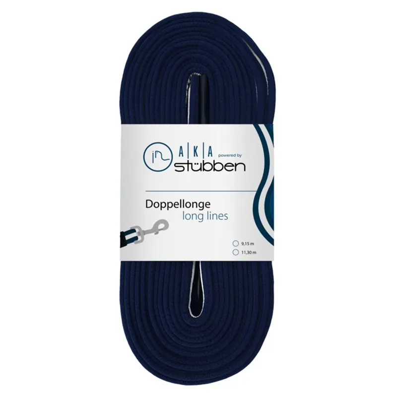 Stubben AKA Long Lines Pair - Blue/White