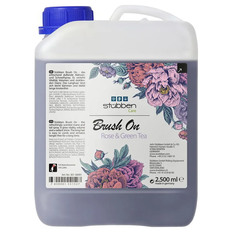Stubben Brush On Grooming Spray - Rose Green Tea-3