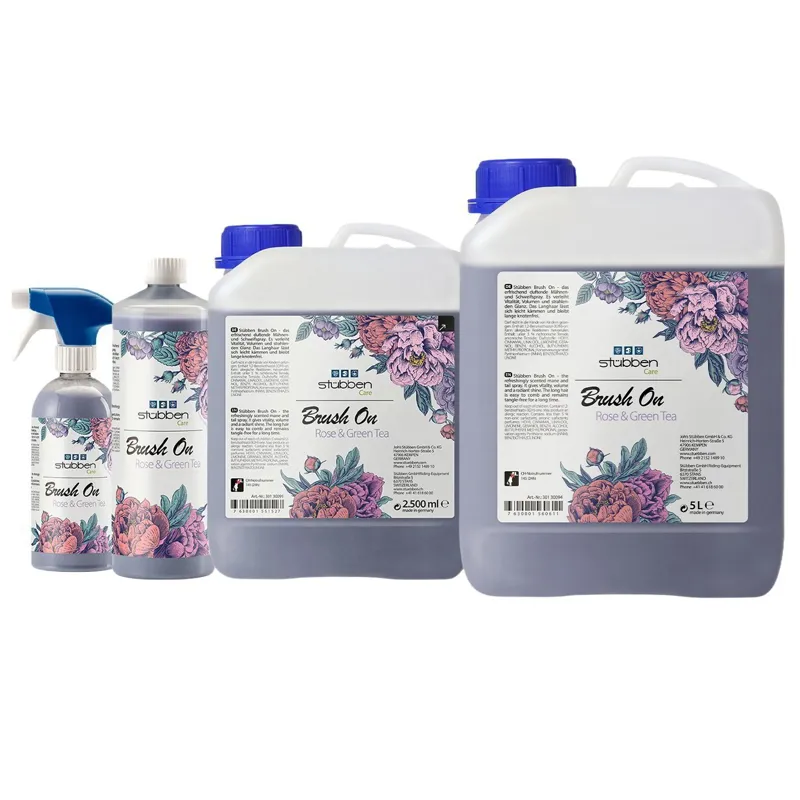 Stubben Brush On Grooming Spray - Rose Green Tea