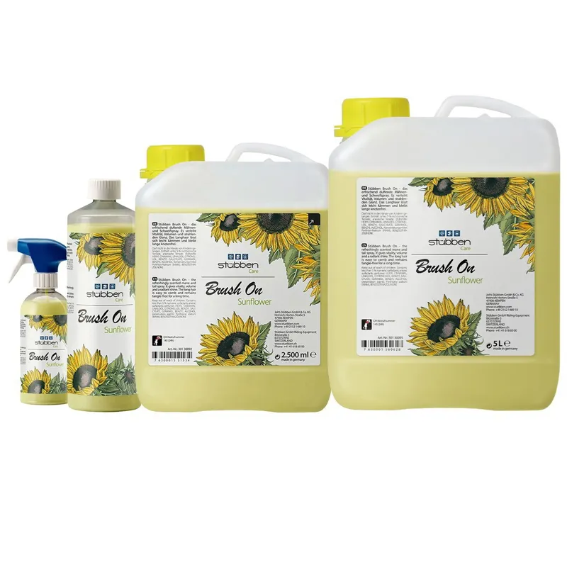 Stubben Brush On Grooming Spray - Sunflower