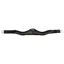 Stubben Contour Leather Girth with Elastic Ends - Black