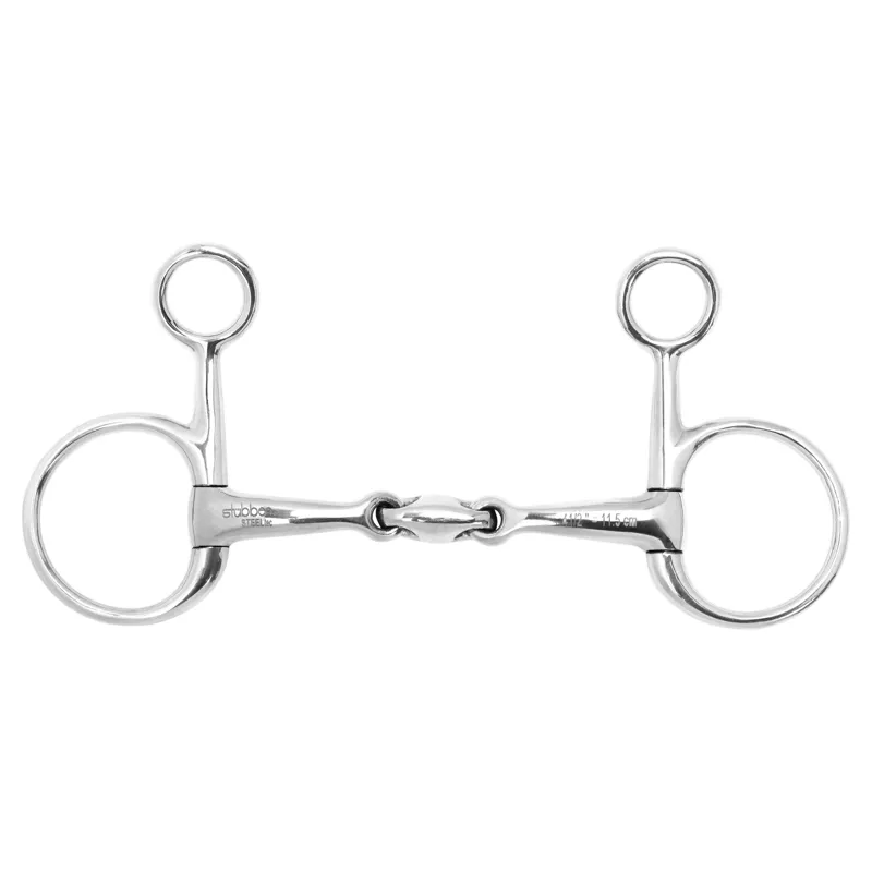Stubben Easy Control Double Jointed Baucher Hanging Cheek Bit