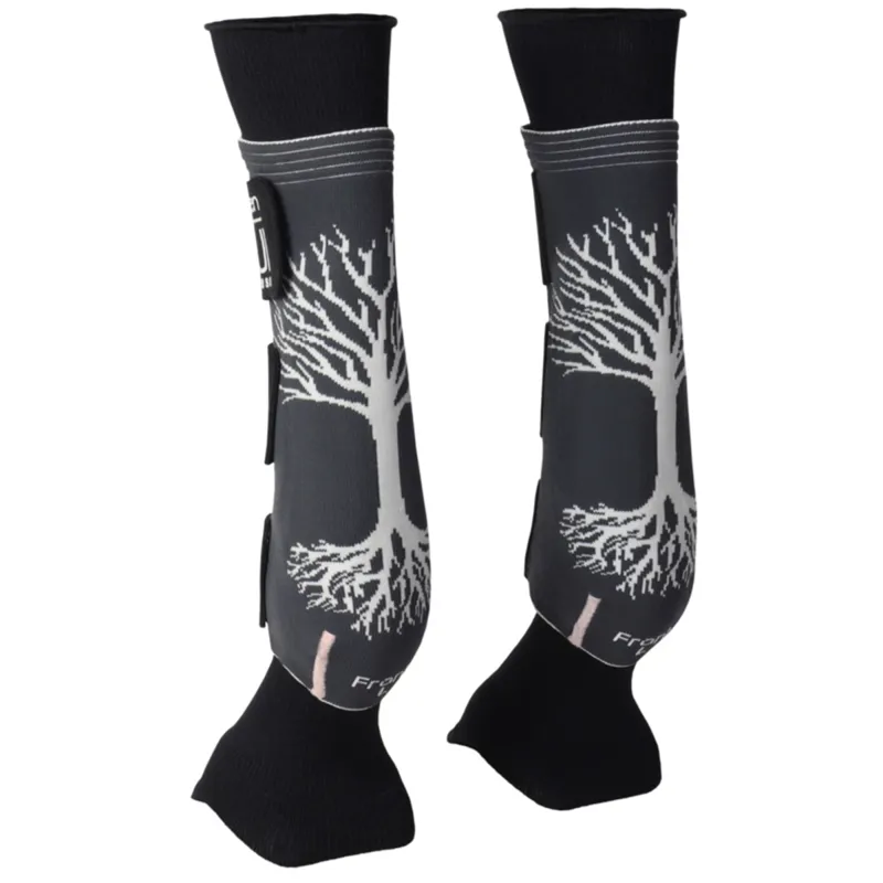 Stubben x EQUI Compress Front Stockings Set - Gray-1