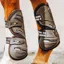 Stubben and Evolution Hybrid Tendon Boots - Brown