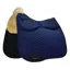 Stubben Streamline Adjuster Lambswool Dressage Saddle Pad - Blue