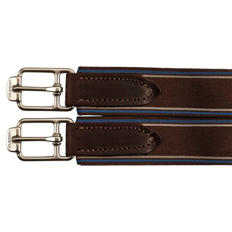 Stubben Contour Stud Girth - Ebony-2