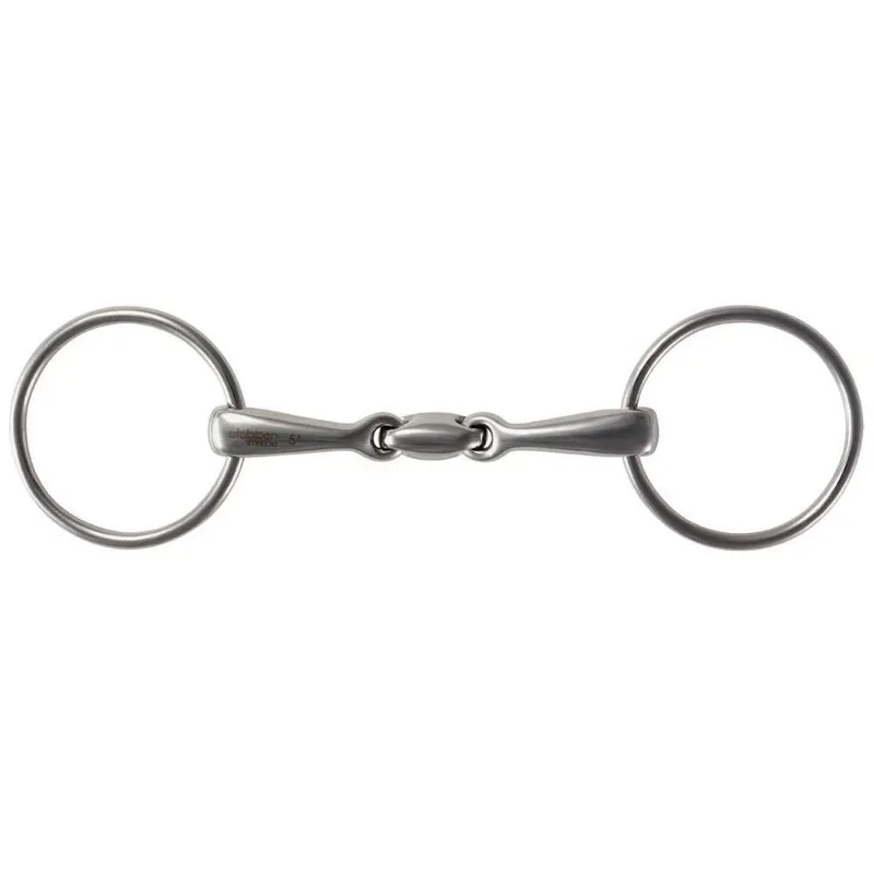 Stubben Easy Control Loose Ring Snaffle Double Broken Bit-1
