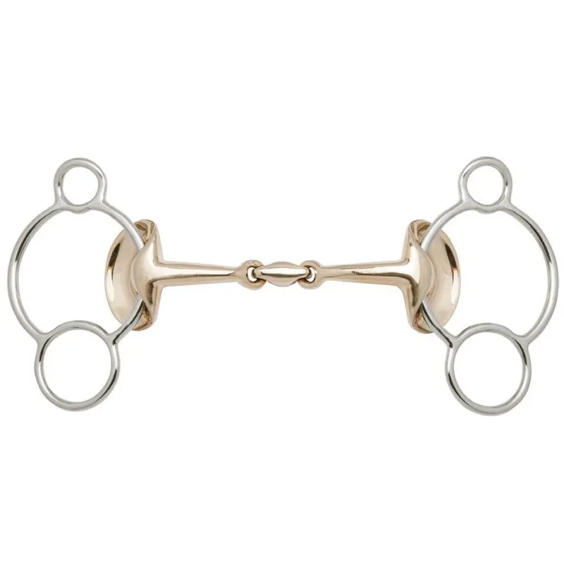 Stubben Golden Wings 3 Ring Bit-1