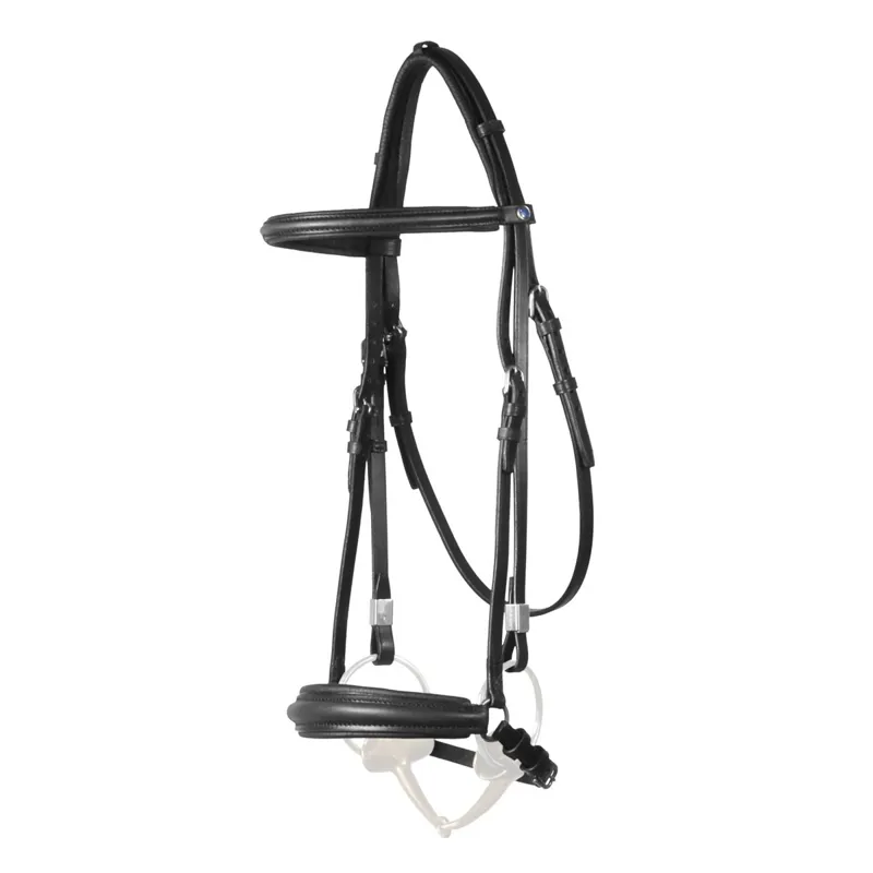 Stubben Leitrim Slide and Lock Drop 2305 Bridle - Black