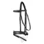 Stubben Leitrim Slide/Lock Dressage Flash 2305 Bridle - Black