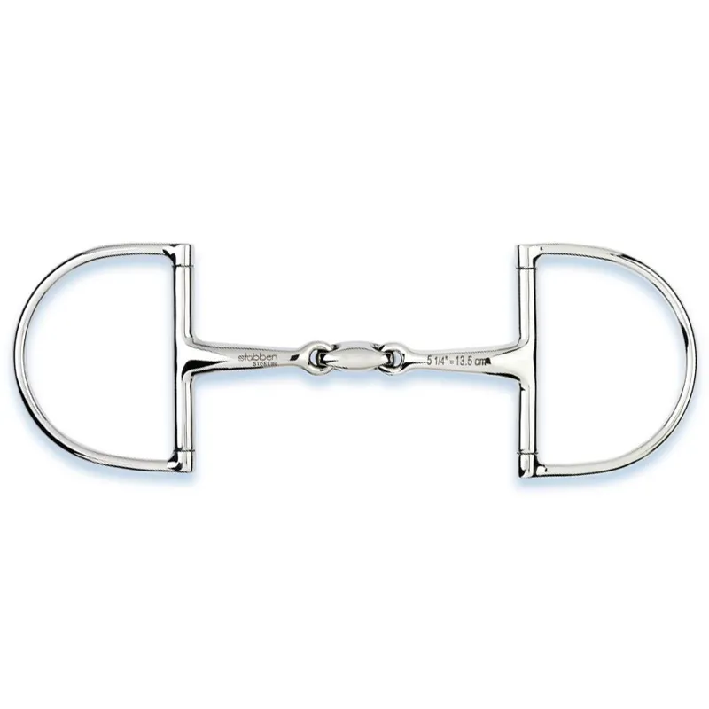 Stubben Easy Control D-Ring Double Jointed Lozenge Bit