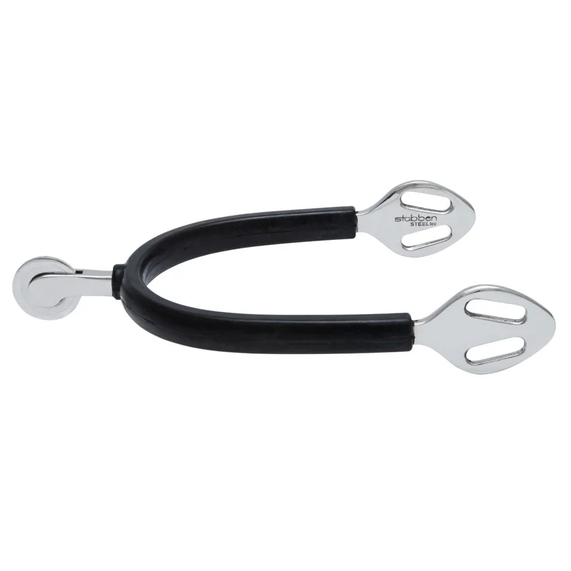 Stubben Fine Line Rubber Covered Spurs