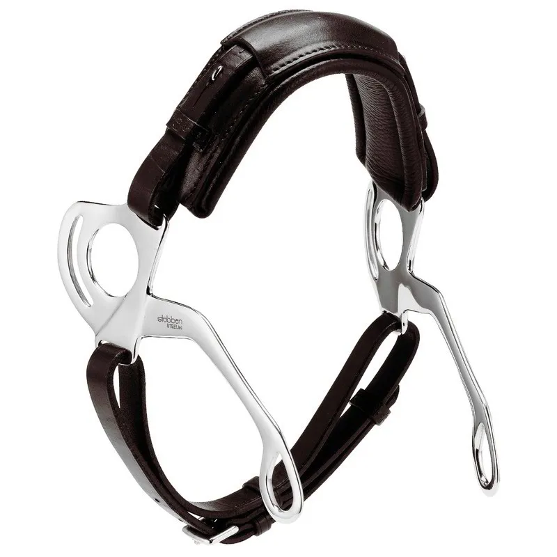 Stubben English Hackamore - Ebony Brown-1