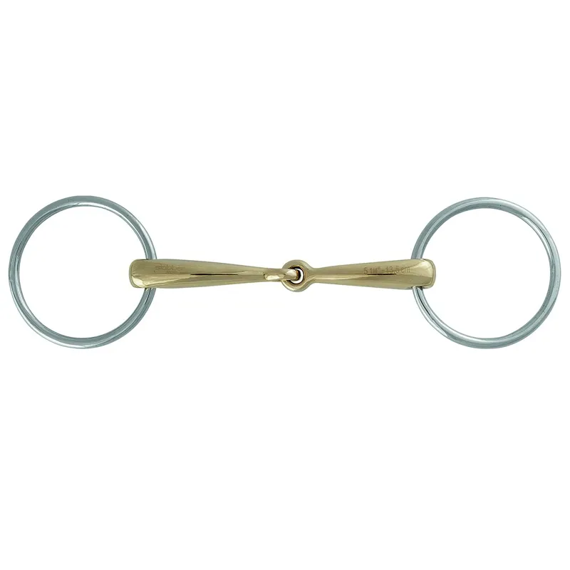 Stubben Sweet Copper Single Jointed Loose Ring Snaffle Bit