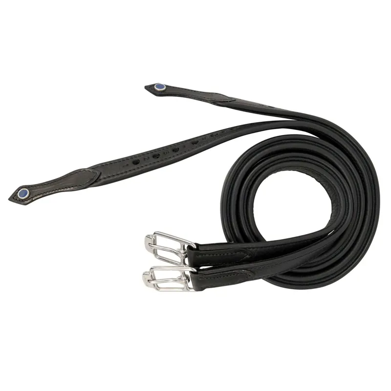 Stubben NT De Luxe Stirrup Leathers - Black