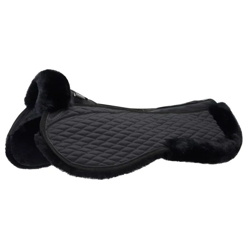 Stubben Streamline 3Spine Lambswool Half Pad - Black-1